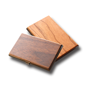 木製の名刺入れ・カードケース