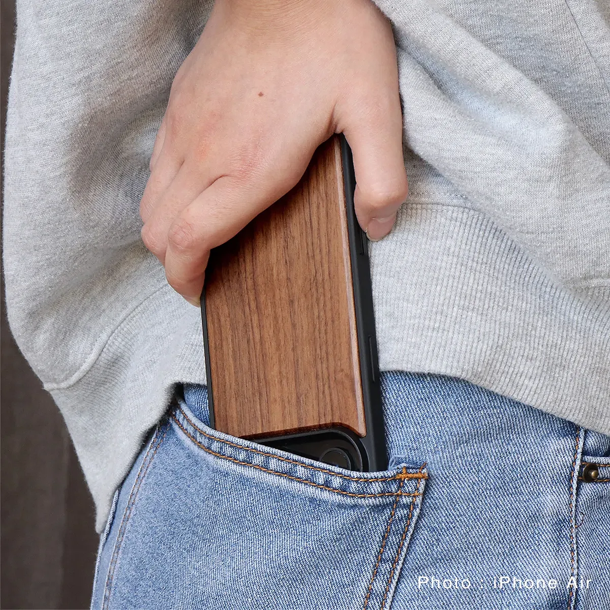 高級感ある木製iPhone ケースシリーズ