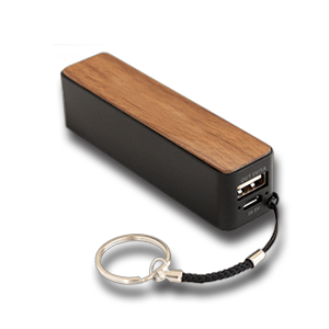木製のモバイルバッテリー