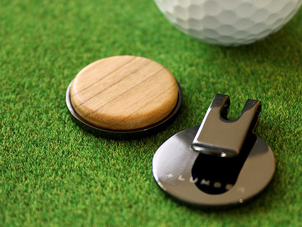 ゴルフが楽しくなる木製グリーンマーカー「Golf Marker」