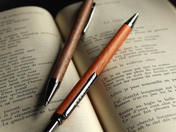 世界に一つだけの木製ボールペン「SLIM BALLPOINT PEN KNOCK」