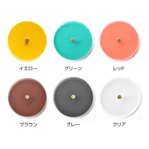 銘木と6色のアクリルは組み合わせ自由