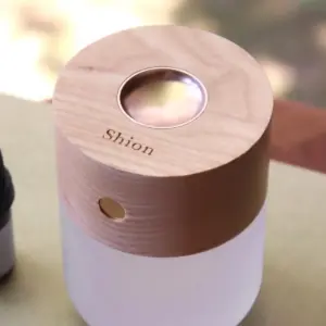 お好きなアロマオイルを加熱エリアに2～3滴垂らします