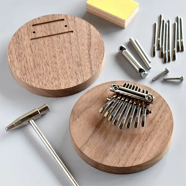 ものづくり体験。手軽に始められる民族楽器 ミニカリンバ