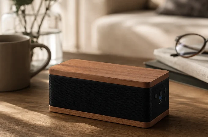 木製Bluetoothモバイルスピーカー